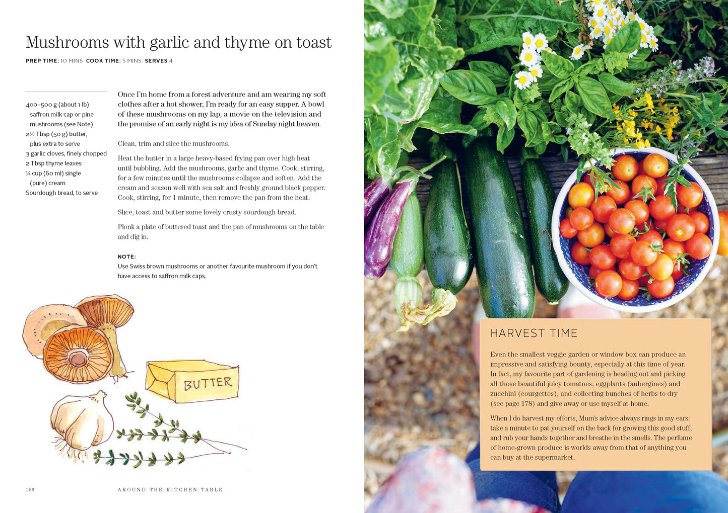 Around the Kitchen Table By Sophie Hansen And Annie Herron