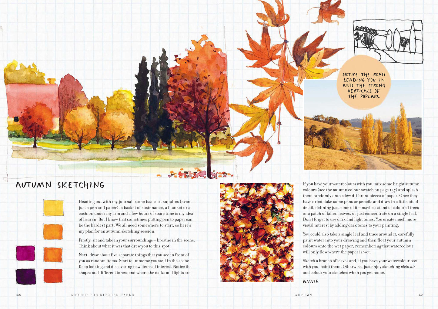 Around the Kitchen Table By Sophie Hansen And Annie Herron