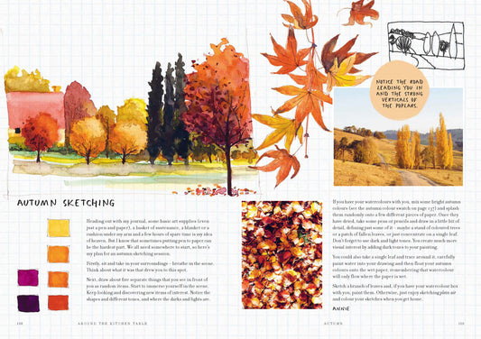 Around the Kitchen Table By Sophie Hansen And Annie Herron