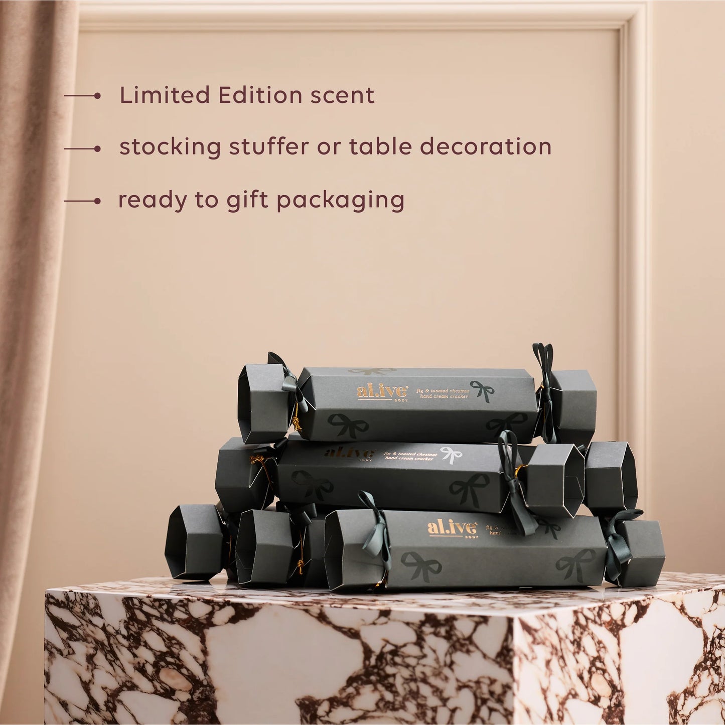 Hand Cream Cracker - Fig & Toasted Chestnut Set (6)