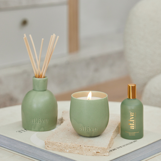 Alive Body Blackcurrant & Caribbean Wood Reed Diffuser