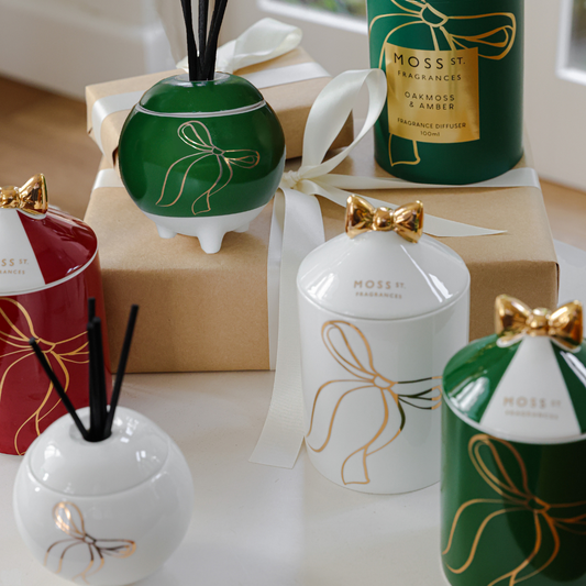 Moss St. Lemon Myrtle & Pine Ceramic Candle 360gm