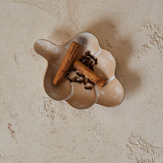 Mara Nut Dish 18x13x3cm Whitewash