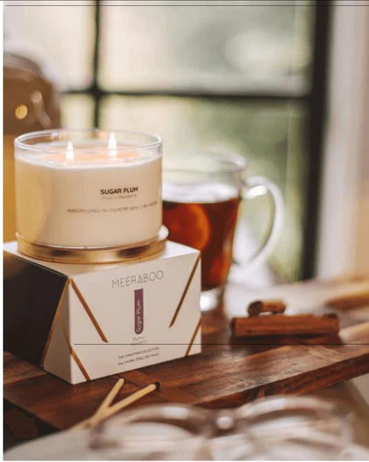 Meeraboo Spiced Orange Gold Lid Soy Candle