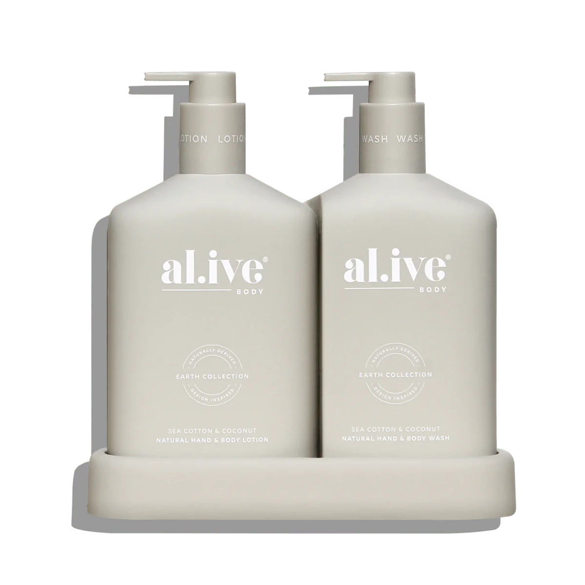 Alive Body Wash & Lotion Duo - Sea Cotton & Coconut