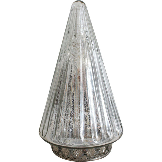 LED Silver Tree Lantern - Salads Nibbles & More