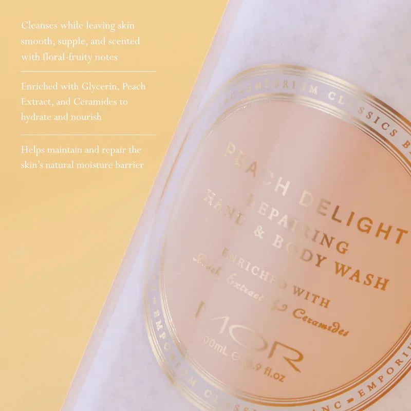 Peach Delight Hand And Body Wash 500ml
