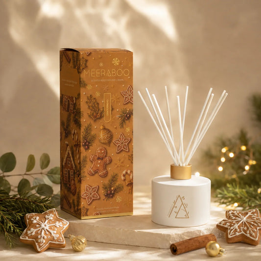 Gingerbread Christmas Scented Reed Diffuser | 200ml