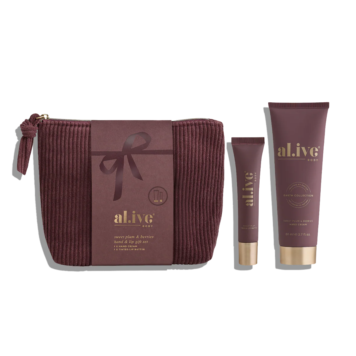 Hand & Lip Gift Set Sweet Plum & Berries