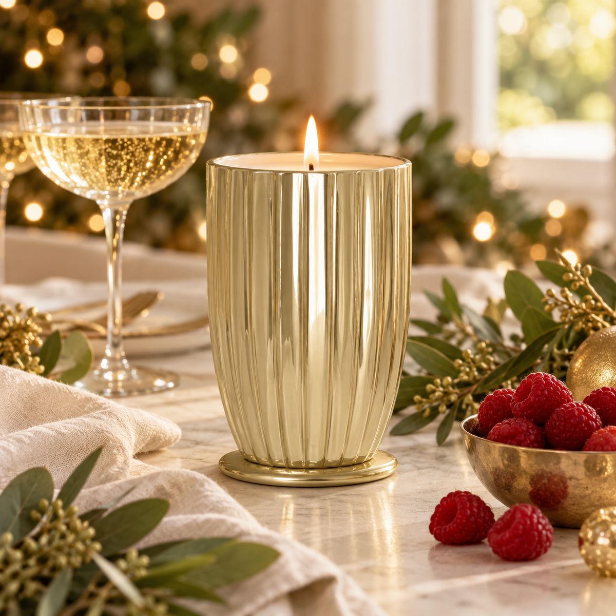 Plum & Fir Woods Candle 370gms