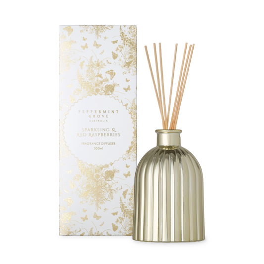 Sparkling & Red Raspberries Large Diffuser 350ml