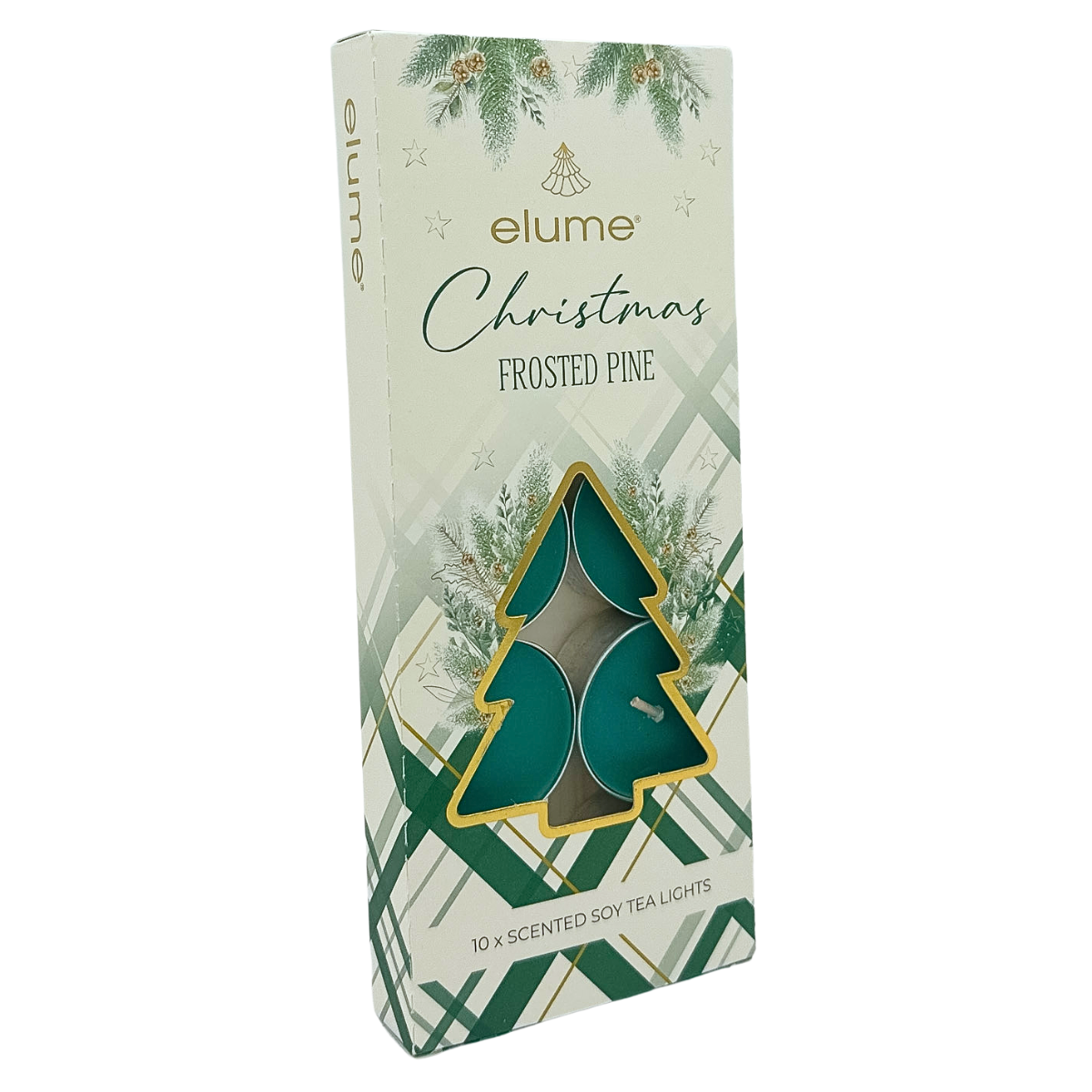 Tealights Frosted Pine
