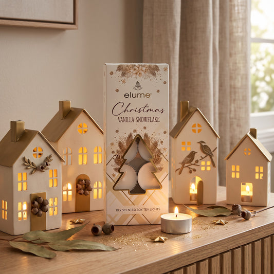 Tealights Vanilla Snowflake