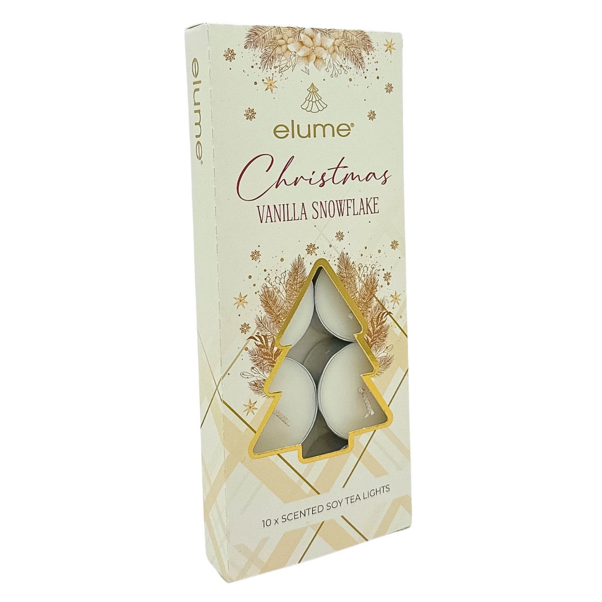 Tealights Vanilla Snowflake